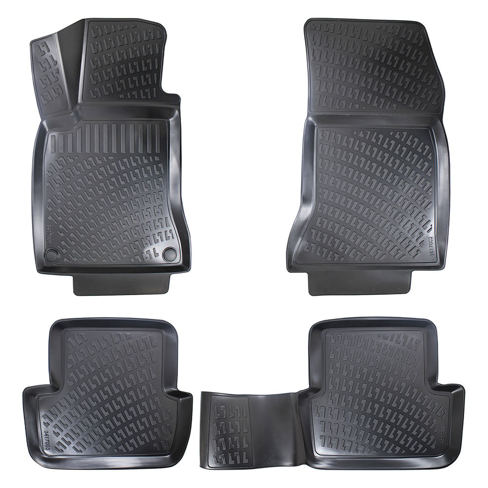 Set covorase auto cauciuc tip tavita pentru mercedes b class w246 2011-2018