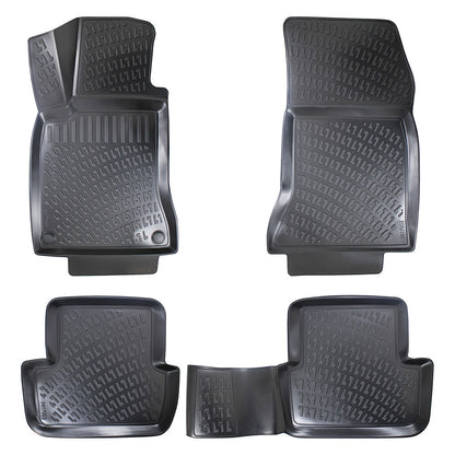 Set covorase auto cauciuc tip tavita pentru mercedes b class w246 2011-2018
