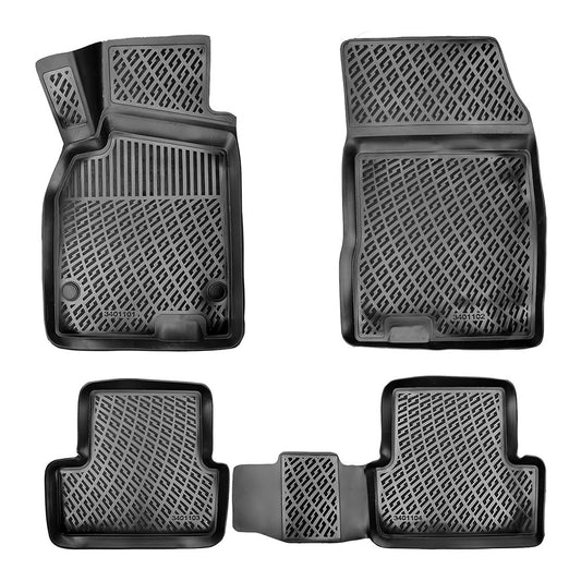 Set covorase auto cauciuc tip tavita pentru renault fluence 2009-2020