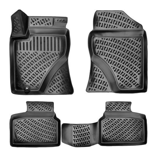 Set covorase auto cauciuc tip tavita pentru toyota avensis ii 2003-2009