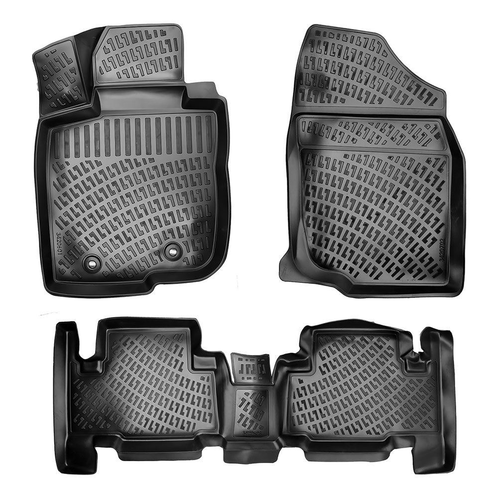 Set covorase auto cauciuc tip tavita pentru toyota rav 4 iii (xa30) 2005-2012