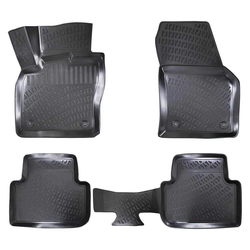Set covorase auto cauciuc tip tavita pentru vw tiguan ii (ad) 2016-2019