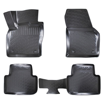 Set covorase auto cauciuc tip tavita pentru vw tiguan ii (ad) 2016-2019