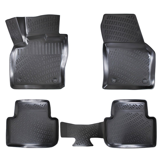 Set covorase auto cauciuc tip tavita pentru vw tiguan ii (ad) 2016-2019