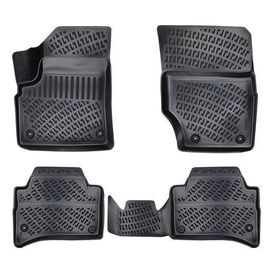 Set covorase auto cauciuc tip tavita  pentru vw touareg i (7l) 2002-2010