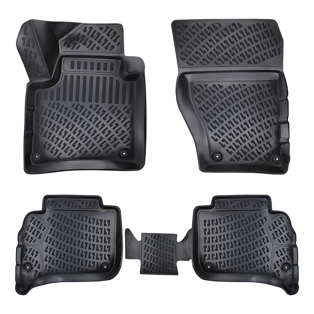 Set covorase auto cauciuc tip tavita pentru vw touareg iii (cr) 2018-