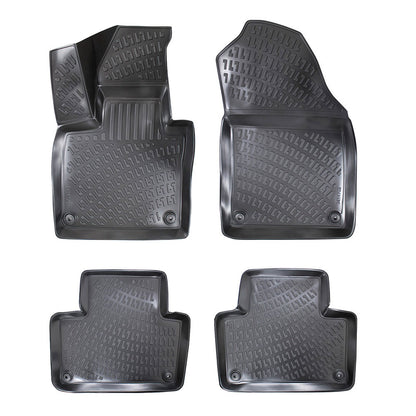 Set covorase auto cauciuc tip tavita pentru volvo xc-90 ii plug-in hybrid 2015-
