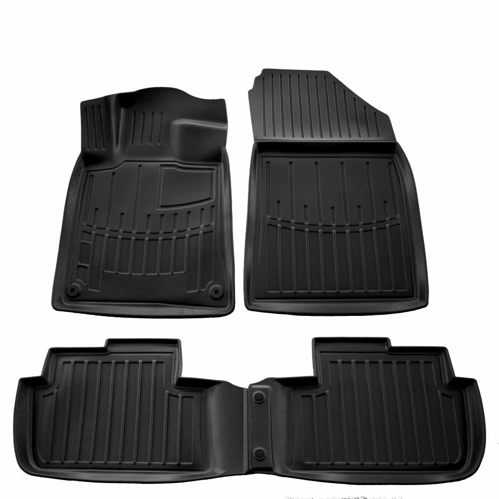 Set covorase auto cauciuc tip tavita pentru peugeot 407 (2004-2011) sedan