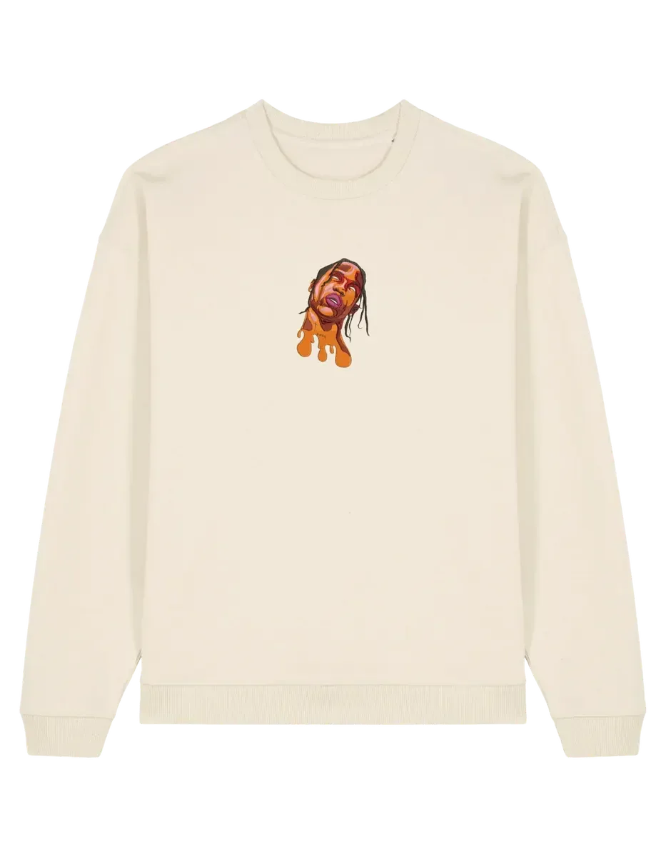 Travis face sweatshirt Travis Scott