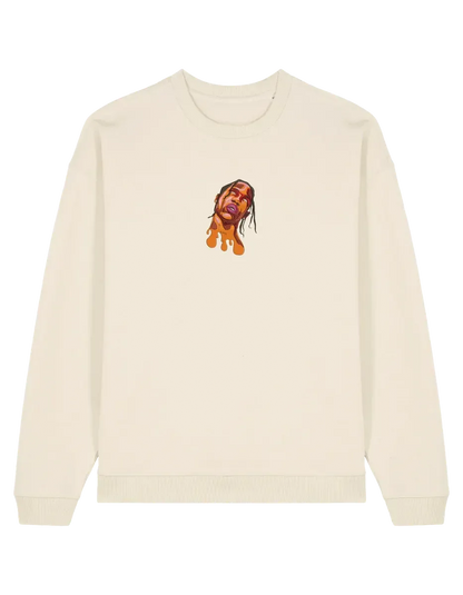 Travis face sweatshirt Travis Scott