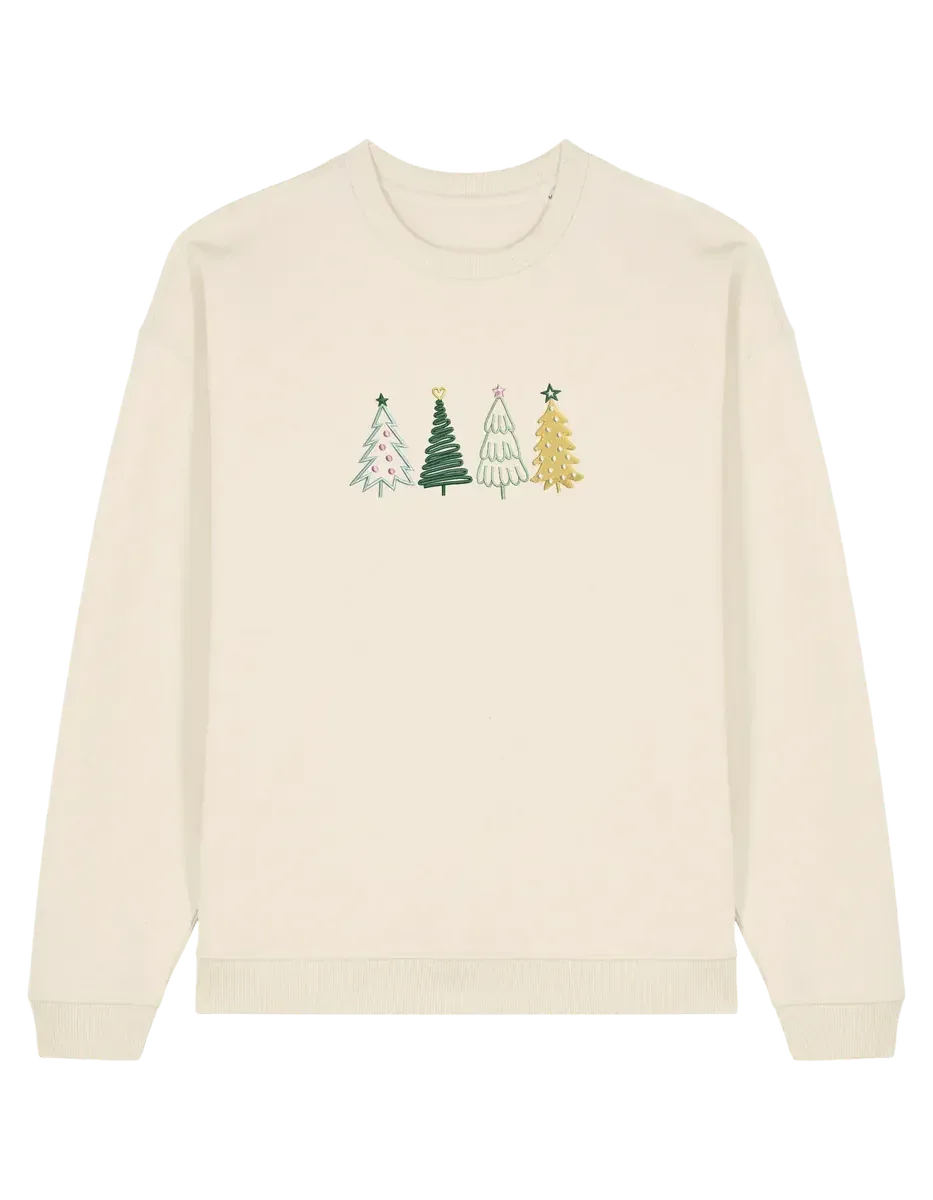 Trees sweatshirt Craciun