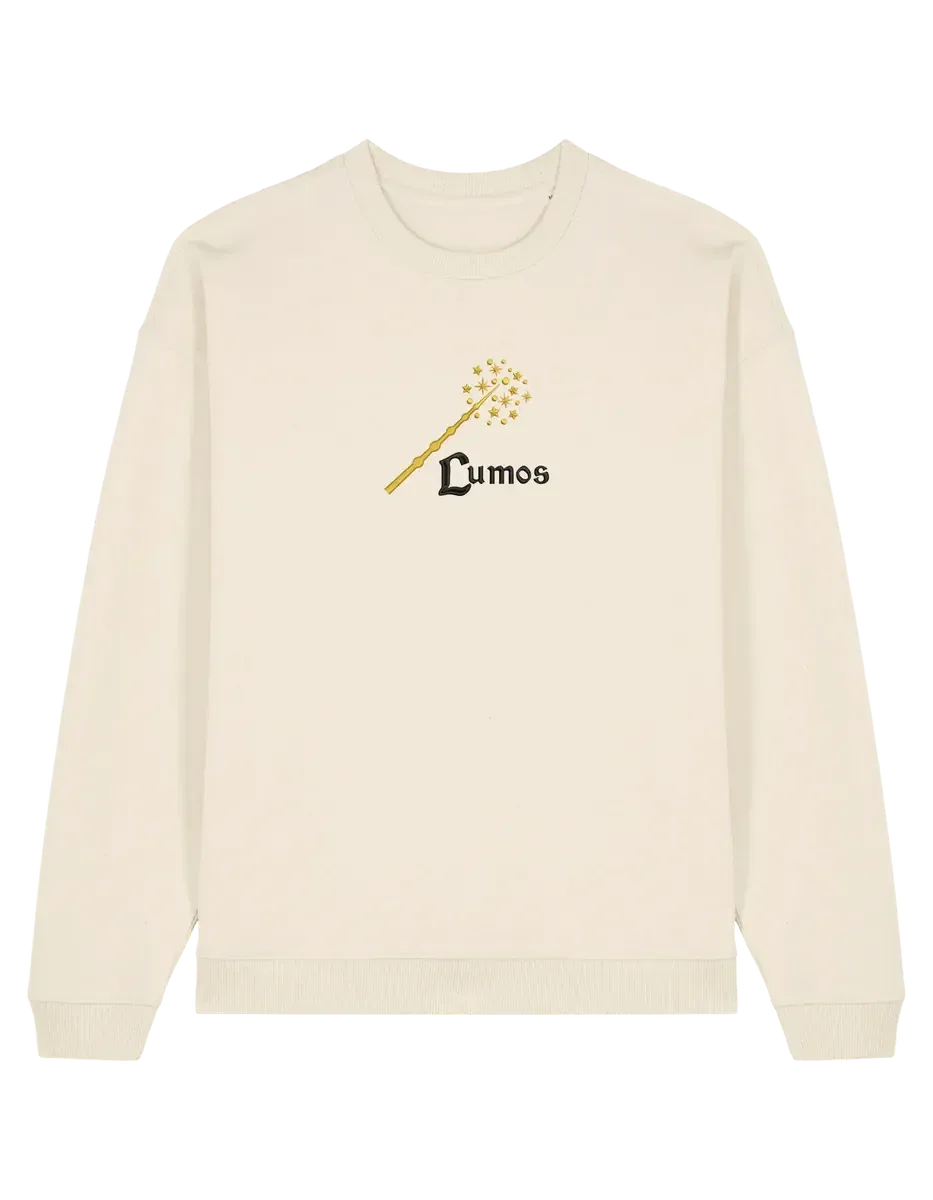 Lumos sweatshirt Harry Potter