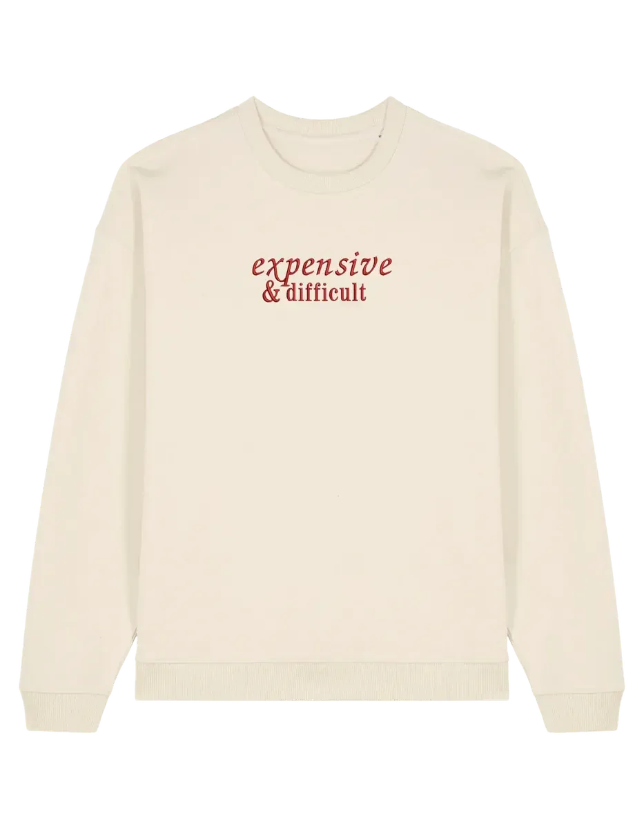 Expensive sweatshirt Girly
