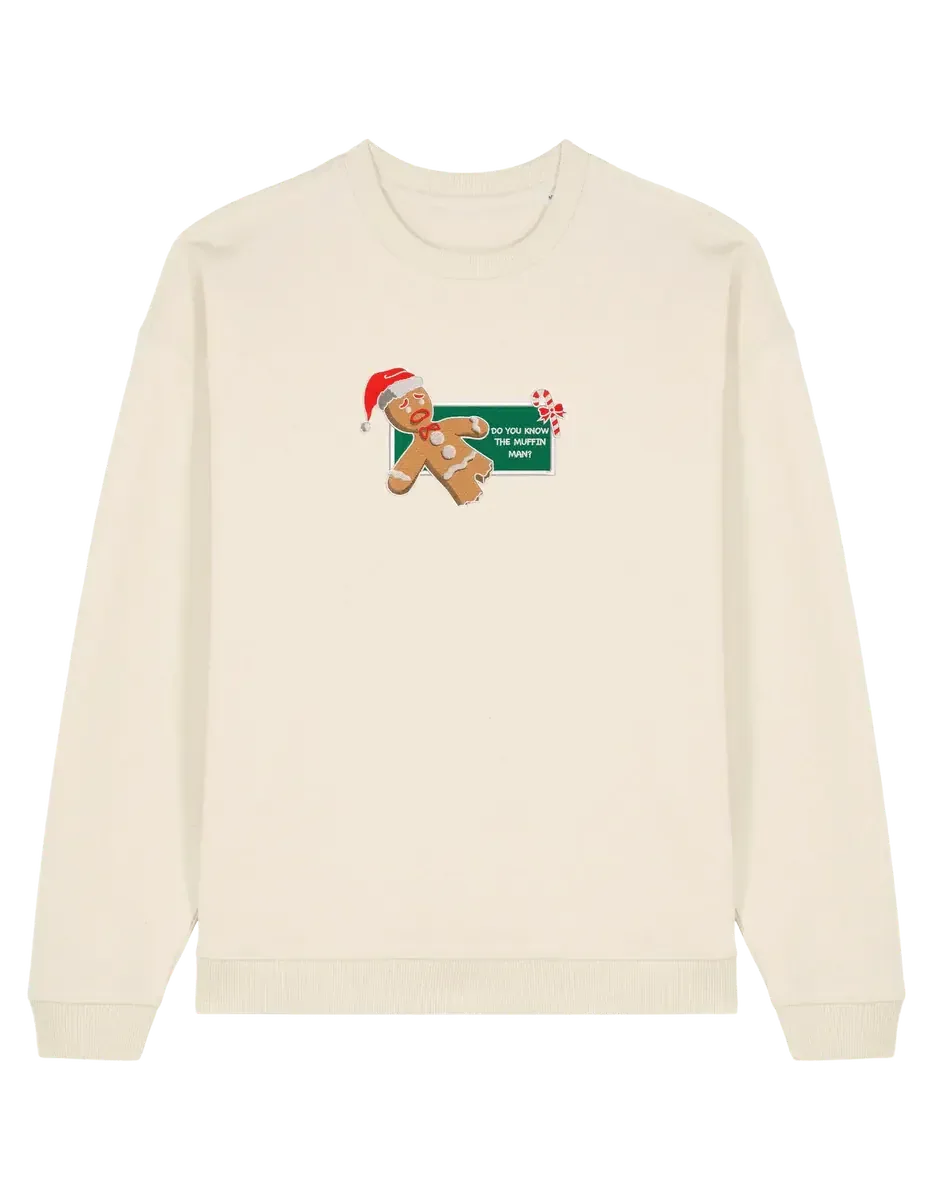 Gingerbread man sweatshirt Craciun