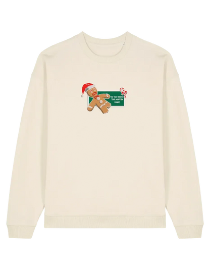 Gingerbread man sweatshirt Craciun