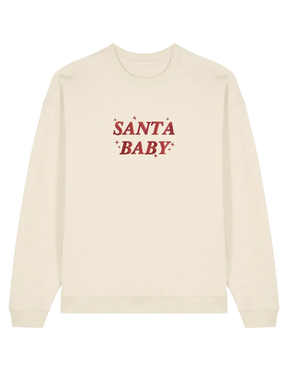 Santa baby sweatshirt Craciun