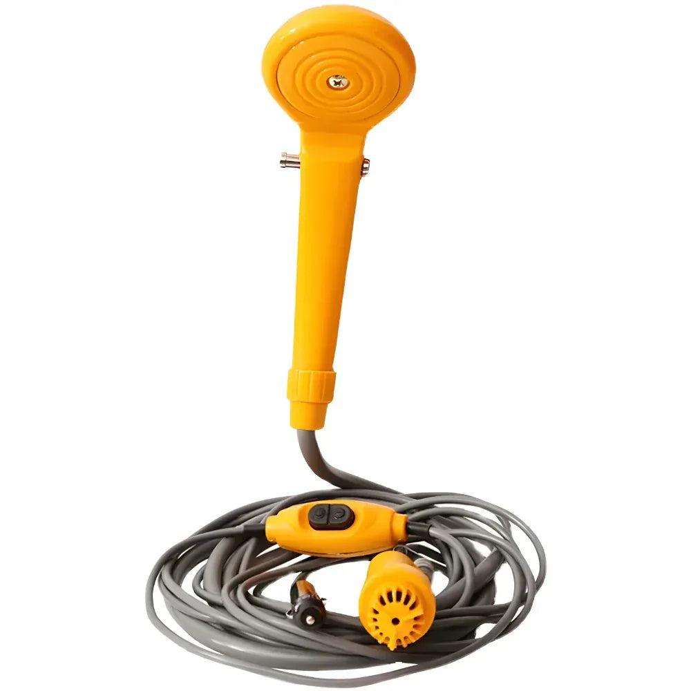 Duș Portabil pentru Mașină - 12V - Galben, Factory