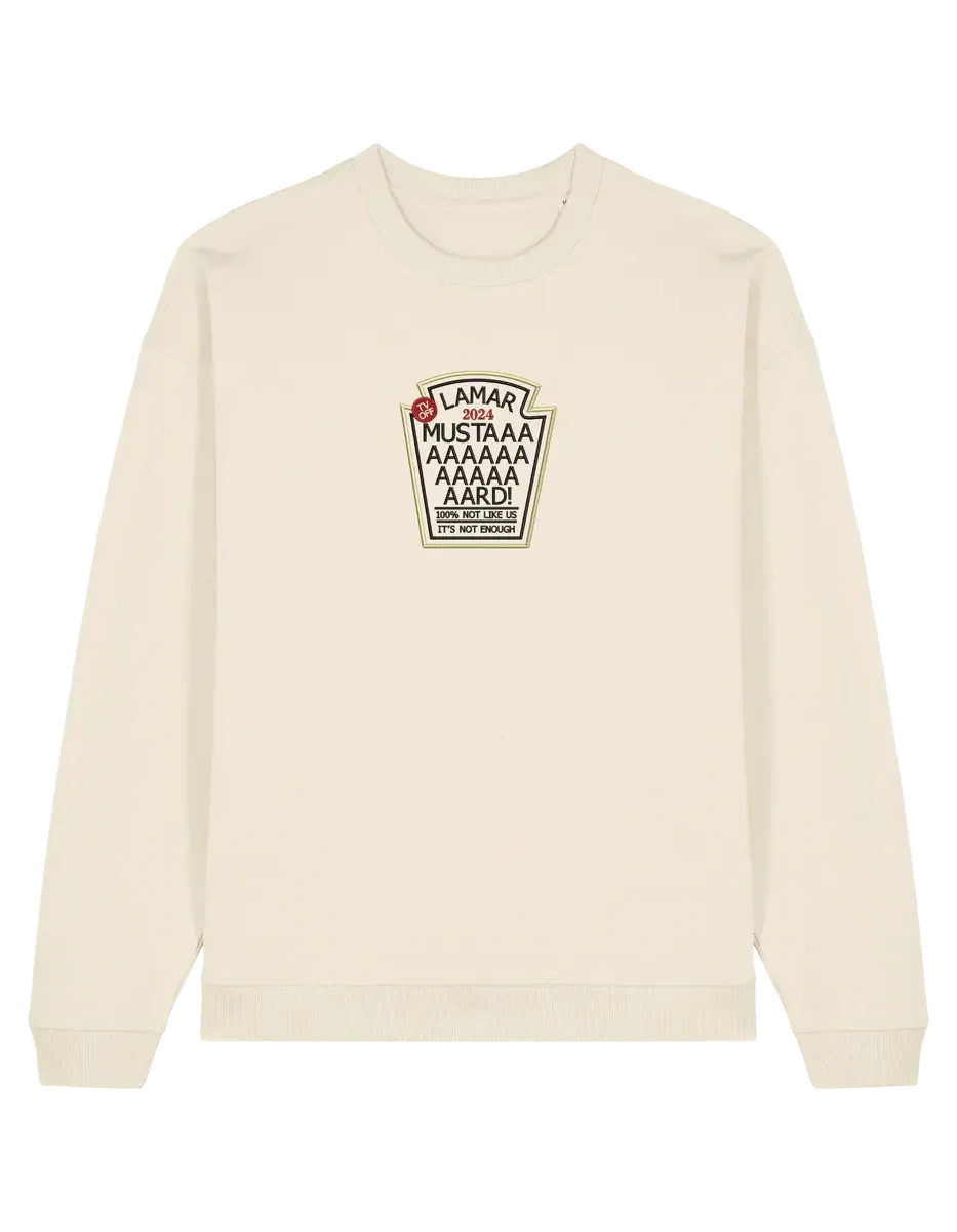 Mustard sweatshirt Kendrick Lamar