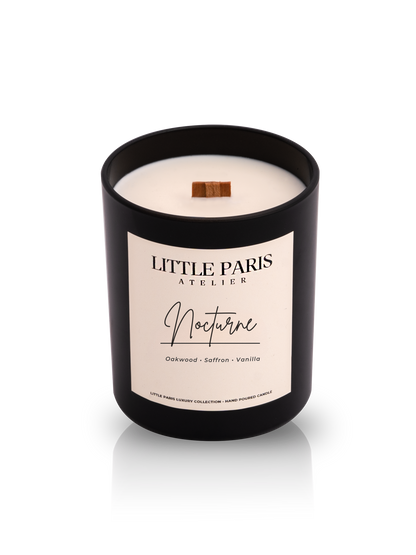 Lumânare parfumată Nocturne - Lemn de Stejar • Șofran • Vanilie