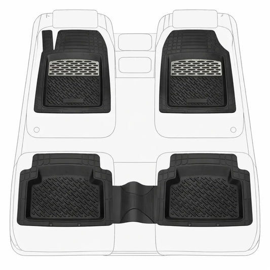 Covorase Tip Tavita Compatibile Volkswagen Golf (VII Alltrack, BA5, BV5) 2014-2017 , Silver