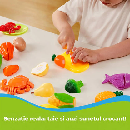 Set de Joaca Educativ cu Alimente pentru Copii, Fructe