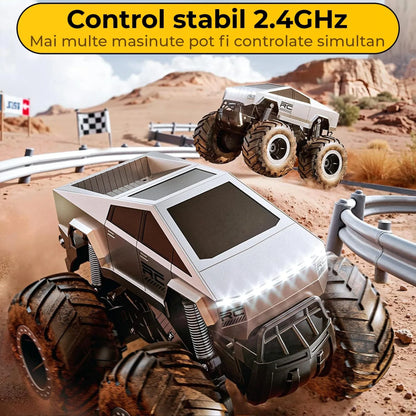 Cybertruck RC Car Timebox, 4WD Off-Road 1:16, Gri