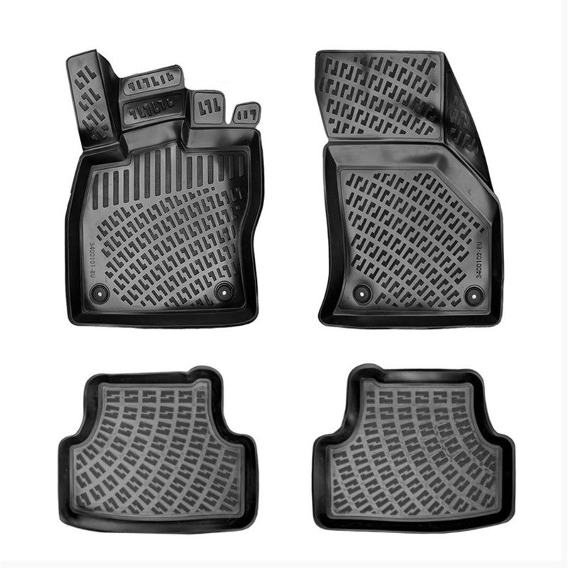 Set covorase auto tip tavita cauciuc pentru audi a3 (8v) sportback / sedan iii 2013-2020