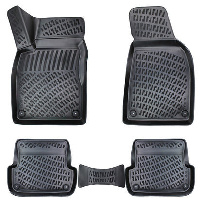 Set covorase auto cauciuc tip tavita pentru audi a4 b7 (8e) 2004-2008