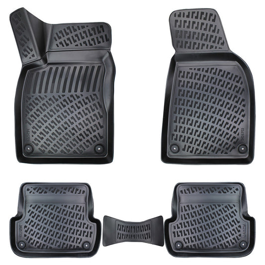 Set covorase auto cauciuc tip tavita pentru audi a4 b7 (8e) 2004-2008