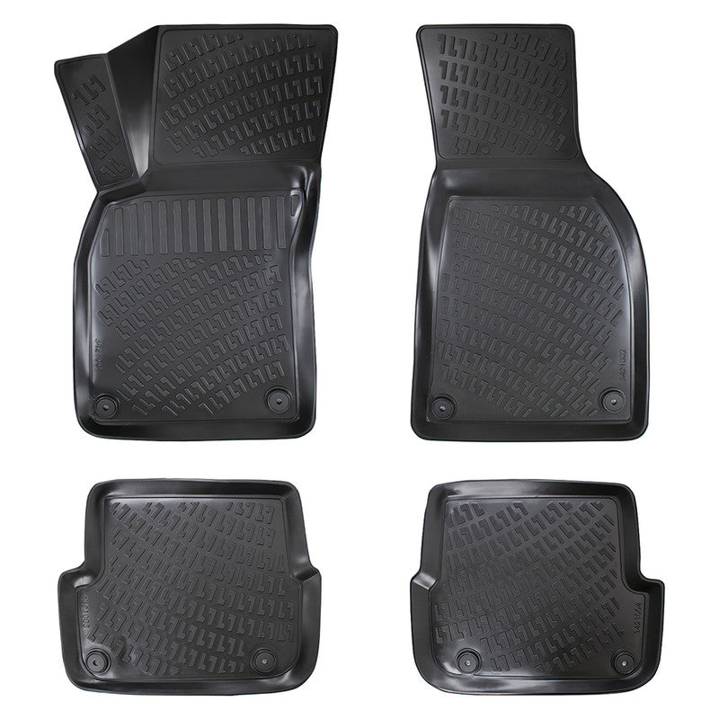 Set covorase auto cauciuc tip tavita pentru audi a6 c6 (4f) 2004-2011