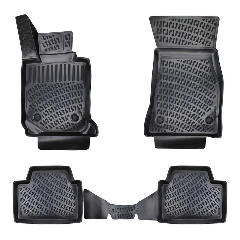 Set covorase auto cauciuc tip tavita pentru bmw 3 g20 sedan 2018-