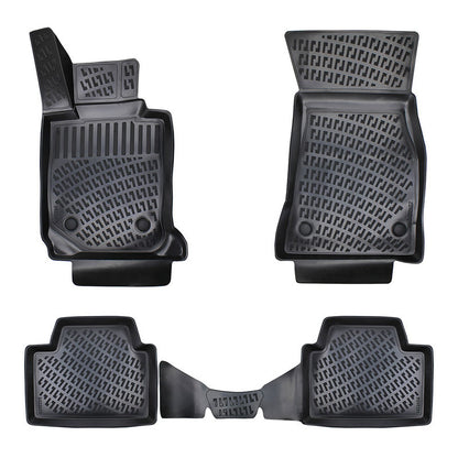 Set covorase auto cauciuc tip tavita pentru bmw 3 g20 sedan 2018-