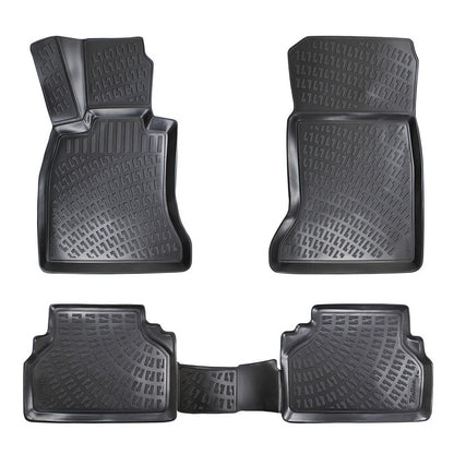 Set covorase auto cauciuc tip tavita pentru bmw 5 vi f10 / f11 / f07 / f18 2010-2013