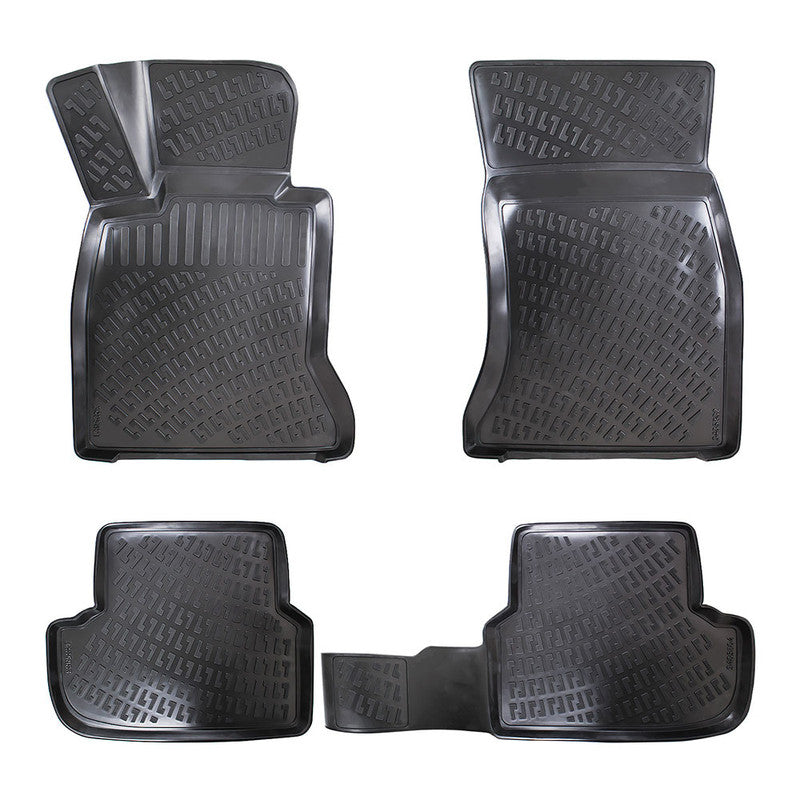 Set covorase auto cauciuc tip tavita pentru bmw 5 vii g30 / g31 / g38 2017-2023