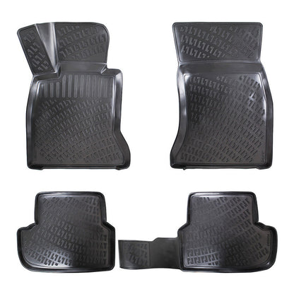 Set covorase auto cauciuc tip tavita pentru bmw 5 vii g30 / g31 / g38 2017-2023