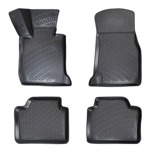 Set covorase auto cauciuc tip tavita pentru bmw x1 e84 2009-2015