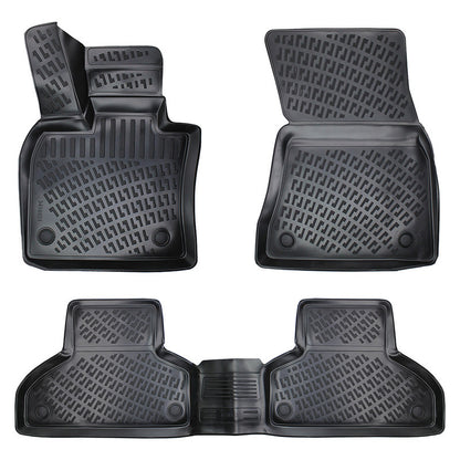 Set covorase auto cauciuc tip tavita pentru bmw x5 f15 2013-2018