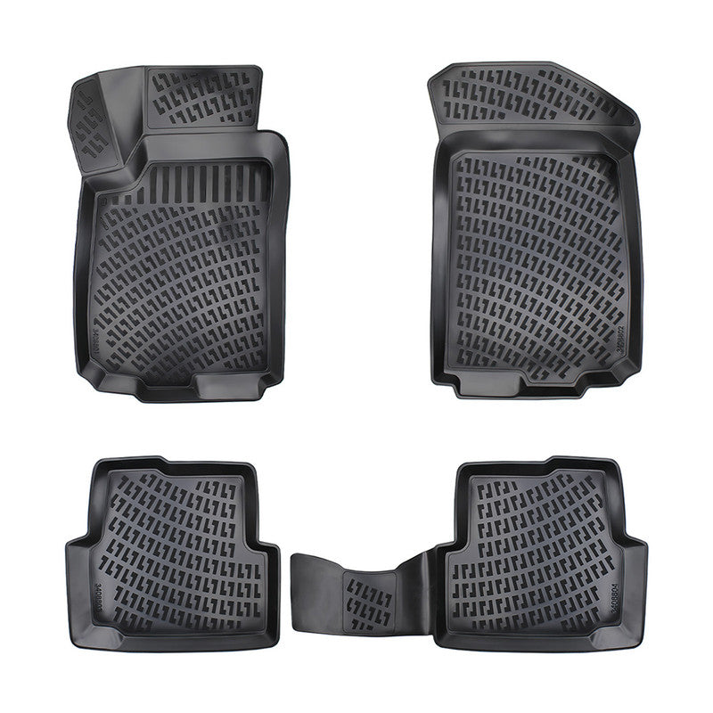 Set covorase auto cauciuc tip tavita pentru chevrolet aveo ii 2012-2020