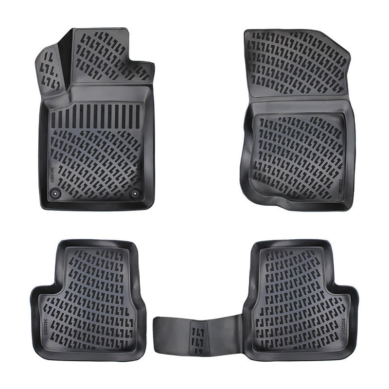 Set covorase auto cauciuc tip tavita pentru citroen c3 ii 2009-2016