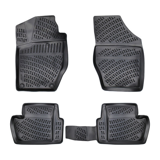 Set covorase auto cauciuc tip tavita pentru citroen c4 ii hb 2010-2018
