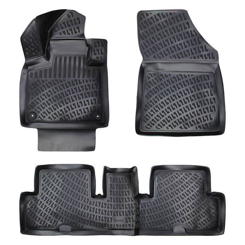 Set covorase auto cauciuc tip tavita pentru citroen c4 picasso ii 2013-