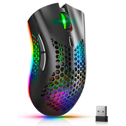 Mouse gaming wireless Timebox, ultrausor 95g, FastCharge, USB, 4 GHz, Negru