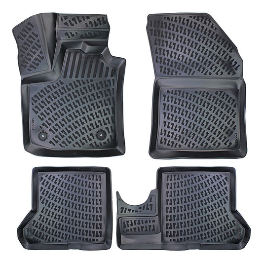 Set covorase auto cauciuc tip tavita pentru dacia dokker 2012-2021