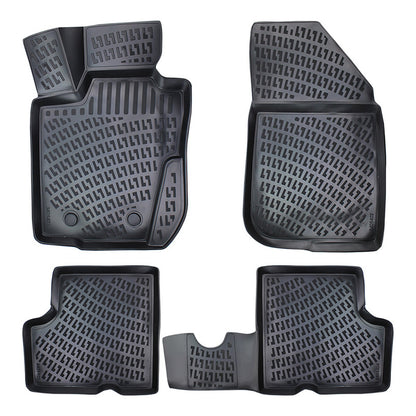 Set covorase auto cauciuc tip tavita pentru dacia duster 4x4 (hs) 2010-2017