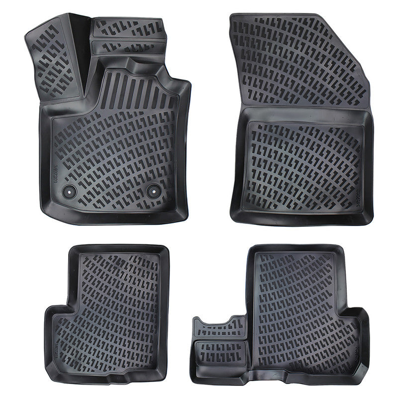 Set covorase auto cauciuc tip tavita pentru dacia lodgy 2012-