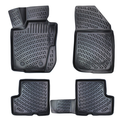 Set covorase auto cauciuc tip tavita pentru dacia logan i sedan 2004-2012