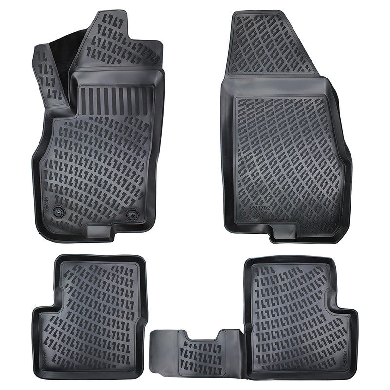 Set covorase auto cauciuc umbrella pentru fiat punto evo 2010-