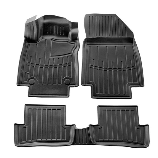 Set covorase auto cauciuc tip tavita pentru renault clio iv (2012-2019)