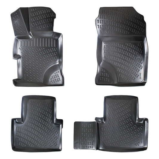 Set covorase auto cauciuc tip tavita pentru honda civic sedan ix 2011-2016