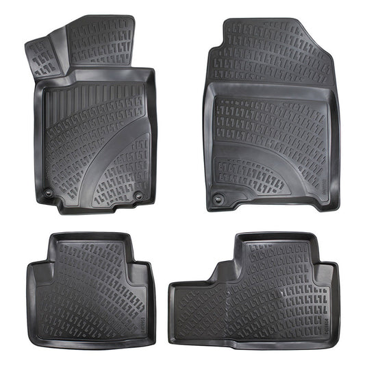 Set covorase auto cauciuc tip tavita pentru honda cr-v iv 2011-2016